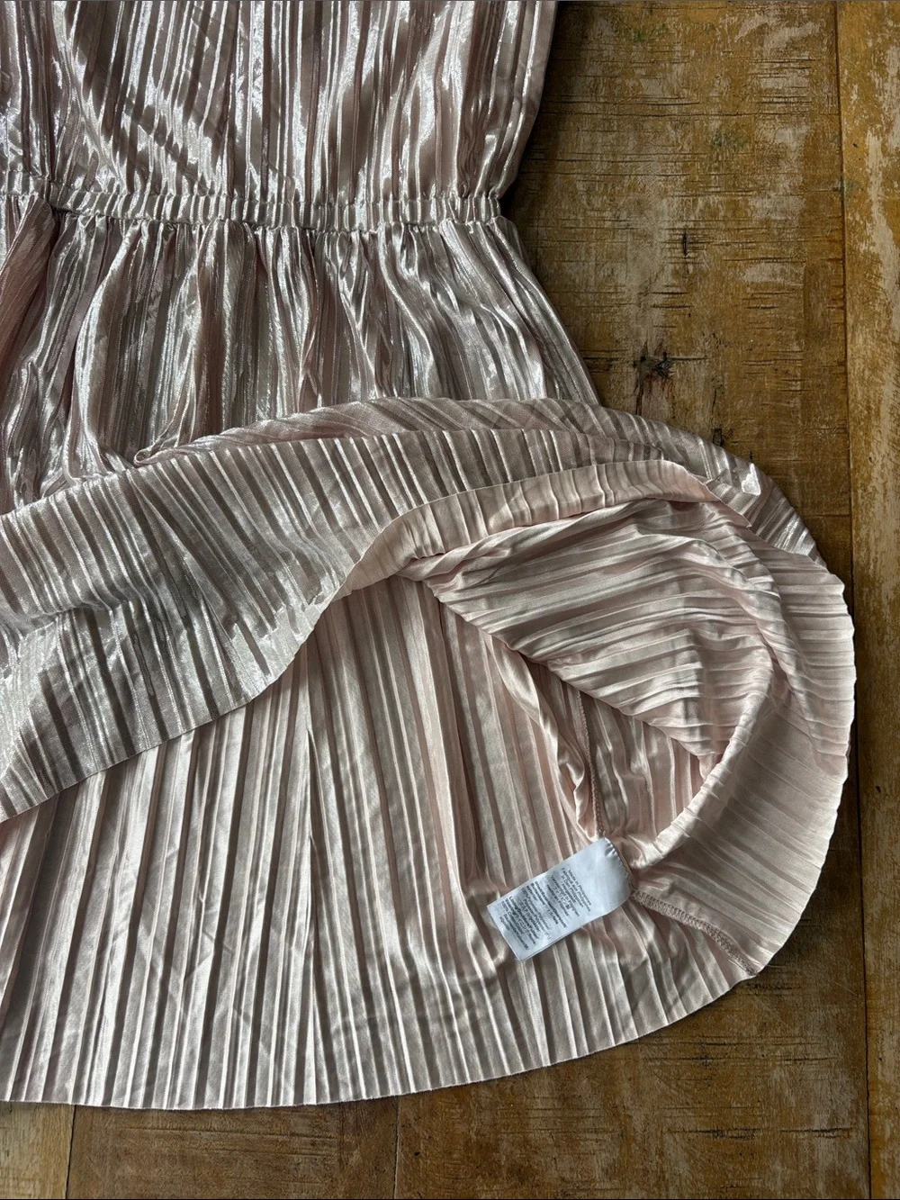 Crewcuts Girls' Pink & Metallic Gold  Party Dresses size 12/14